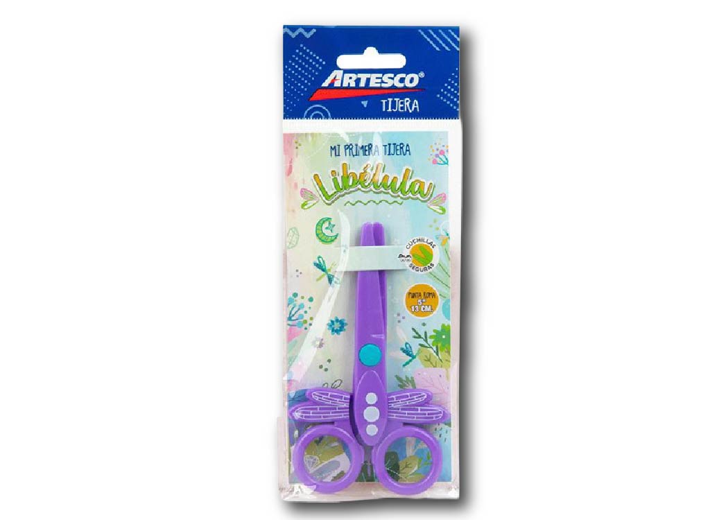 TIJERA PRE ESCOLAR LIBELULA 5PLG